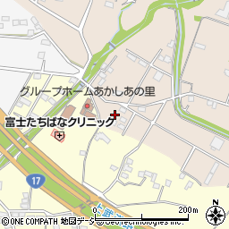 群馬県前橋市富士見町原之郷625-2周辺の地図