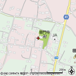 栃木県芳賀郡益子町上山53周辺の地図