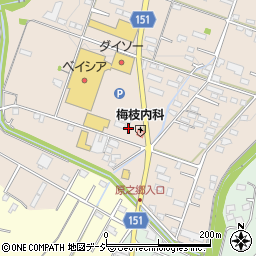 群馬県前橋市富士見町原之郷660周辺の地図