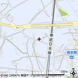 栃木県栃木市都賀町家中5495周辺の地図