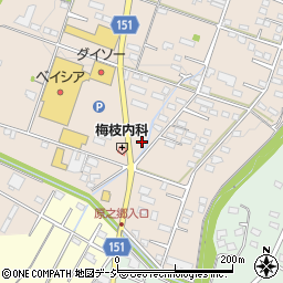 群馬県前橋市富士見町原之郷669-1周辺の地図