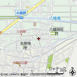 石川県能美市小長野町戊周辺の地図
