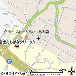 群馬県前橋市富士見町原之郷624周辺の地図