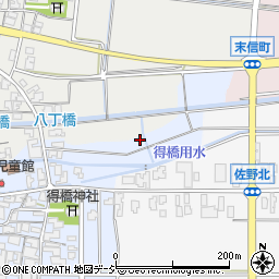 石川県能美市牛島町イ周辺の地図