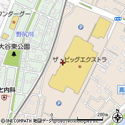 アスビーファム　真岡店周辺の地図