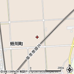 石川県小松市蛭川町東周辺の地図