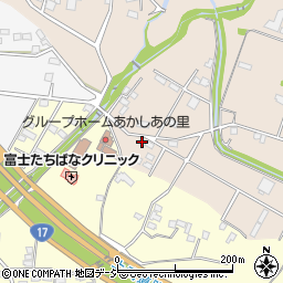 群馬県前橋市富士見町原之郷623周辺の地図