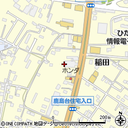 株式会社エディファミリー　勝田営業所周辺の地図
