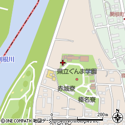 県立ぐんま学園周辺の地図