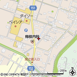 群馬県前橋市富士見町原之郷669周辺の地図