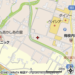 群馬県前橋市富士見町原之郷614周辺の地図