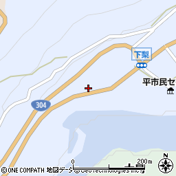 富山県南砺市下梨2045周辺の地図