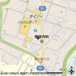 群馬県前橋市富士見町原之郷643周辺の地図