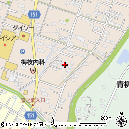 群馬県前橋市富士見町原之郷749-5周辺の地図