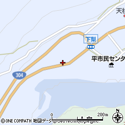 富山県南砺市下梨2127周辺の地図