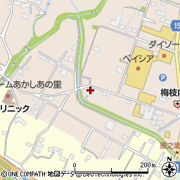 群馬県前橋市富士見町原之郷612周辺の地図