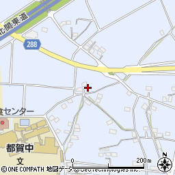 栃木県栃木市都賀町家中5758周辺の地図