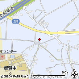 栃木県栃木市都賀町家中5756-1周辺の地図