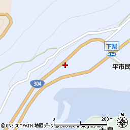 富山県南砺市下梨2147周辺の地図