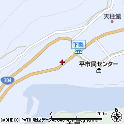 富山県南砺市下梨2108周辺の地図