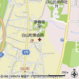 石川県白山市白山町ソ周辺の地図