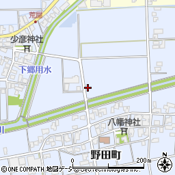 石川県小松市野田町庚70周辺の地図