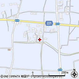 栃木県栃木市都賀町家中3635周辺の地図