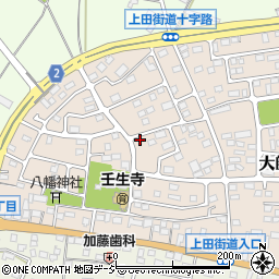 栃木県下都賀郡壬生町大師町10-17周辺の地図