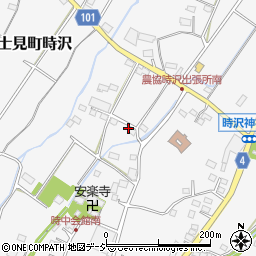 群馬県前橋市富士見町時沢674周辺の地図