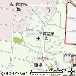 株式会社サンワ　吉岡営業所周辺の地図