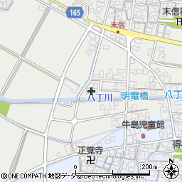 石川県能美市末信町壱周辺の地図