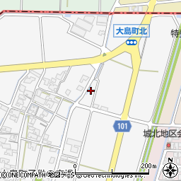 石川県小松市大島町イ周辺の地図