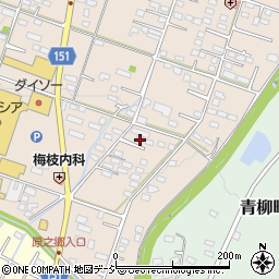群馬県前橋市富士見町原之郷748周辺の地図