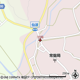 岩崎周辺の地図