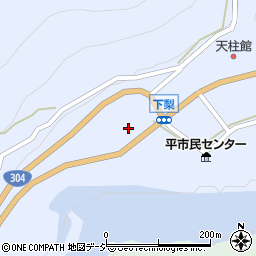 富山県南砺市下梨2100周辺の地図