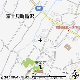 群馬県前橋市富士見町時沢679周辺の地図