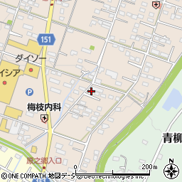 群馬県前橋市富士見町原之郷748-9周辺の地図