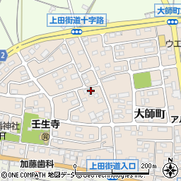 栃木県下都賀郡壬生町大師町9-8周辺の地図