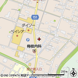 群馬県前橋市富士見町原之郷674周辺の地図