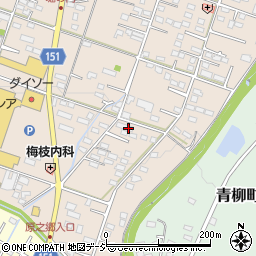 群馬県前橋市富士見町原之郷746周辺の地図