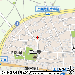 栃木県下都賀郡壬生町大師町43-18周辺の地図