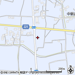 栃木県栃木市都賀町家中3608周辺の地図