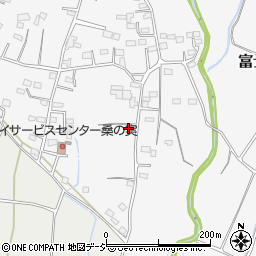 群馬県前橋市富士見町時沢320周辺の地図
