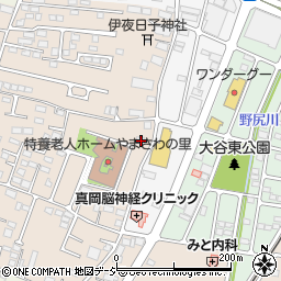 栃木県真岡市熊倉町3416周辺の地図