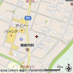 群馬県前橋市富士見町原之郷674-3周辺の地図