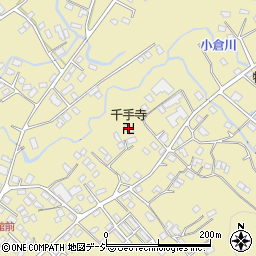 千手寺周辺の地図