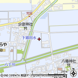 石川県小松市野田町辛周辺の地図