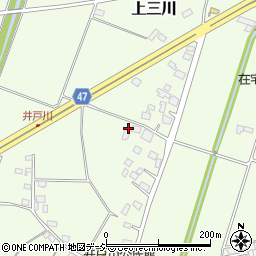 栃木県河内郡上三川町上三川2080周辺の地図