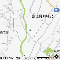 群馬県前橋市富士見町時沢630周辺の地図