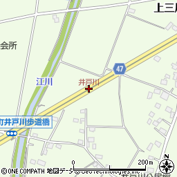 井戸川周辺の地図